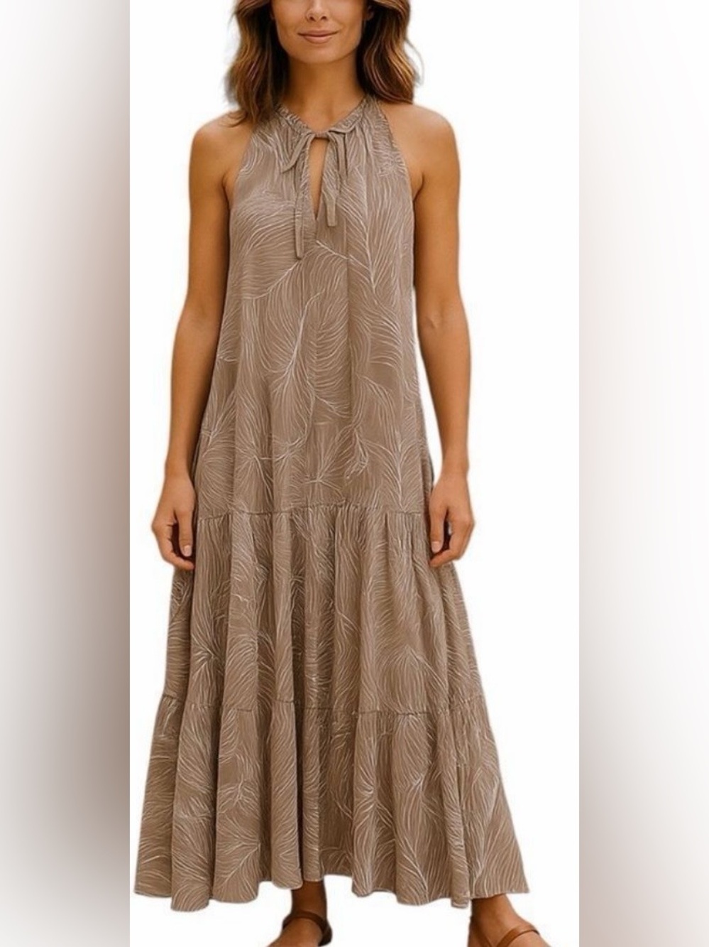 Prologue Ruffled Maxi Dress